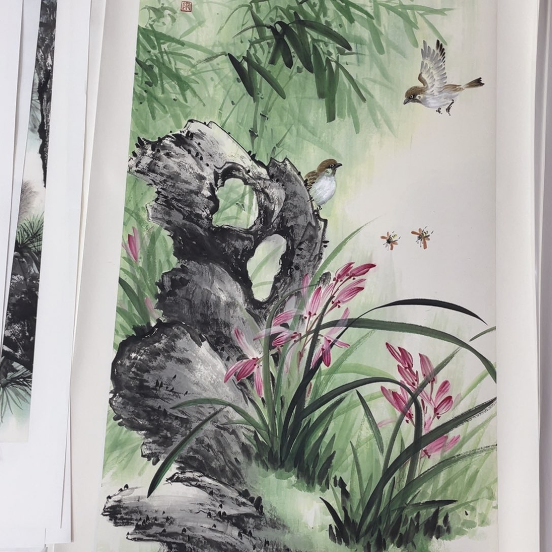 国画宋成武老师作品欣赏