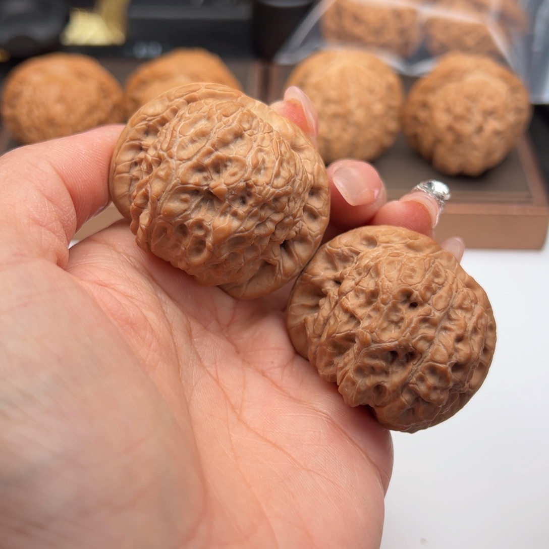 文玩核桃把件血麒麟44