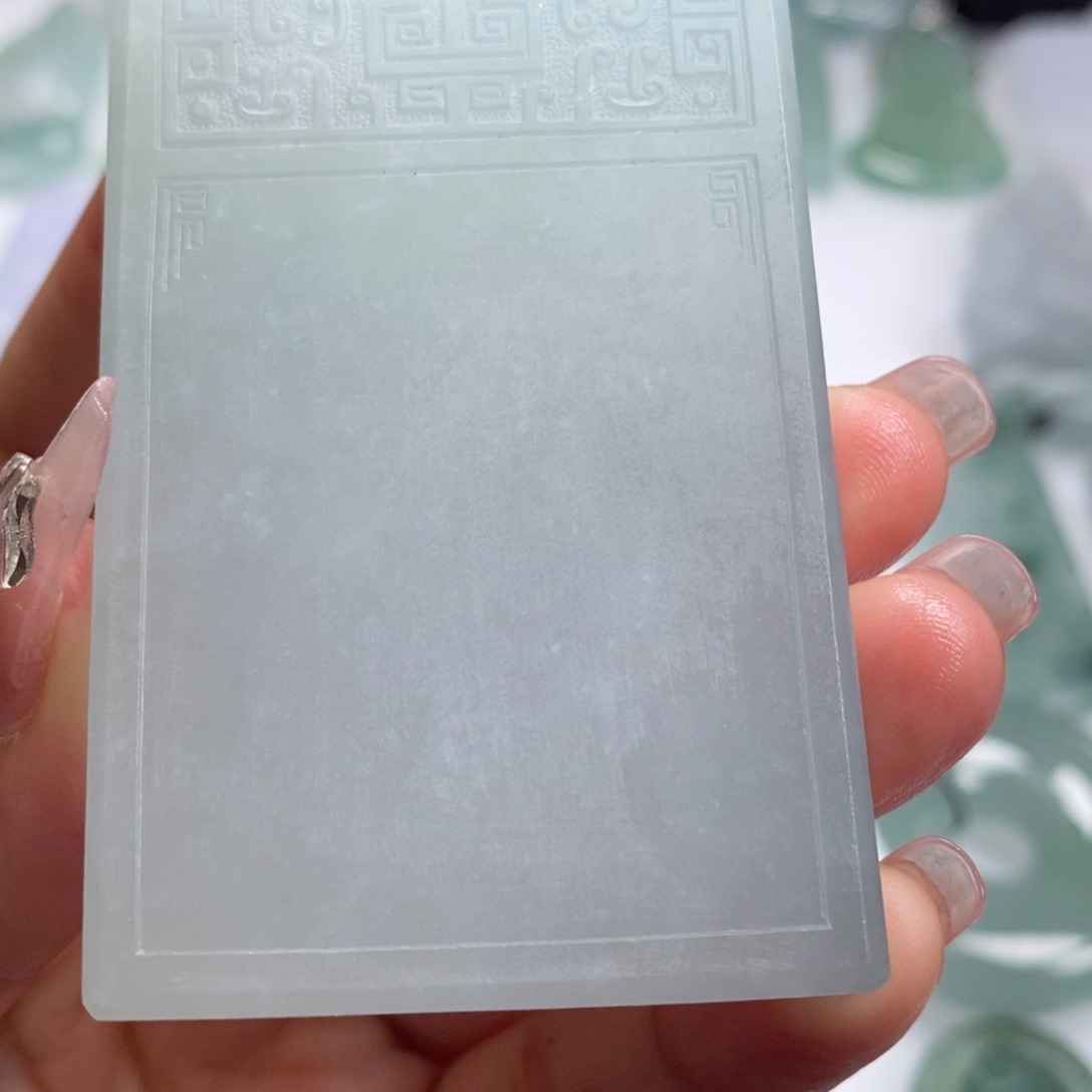 定制翡翠未镶嵌邢**书天然翡翠