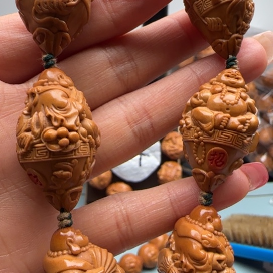 橄榄核手串橄榄雕工艺品