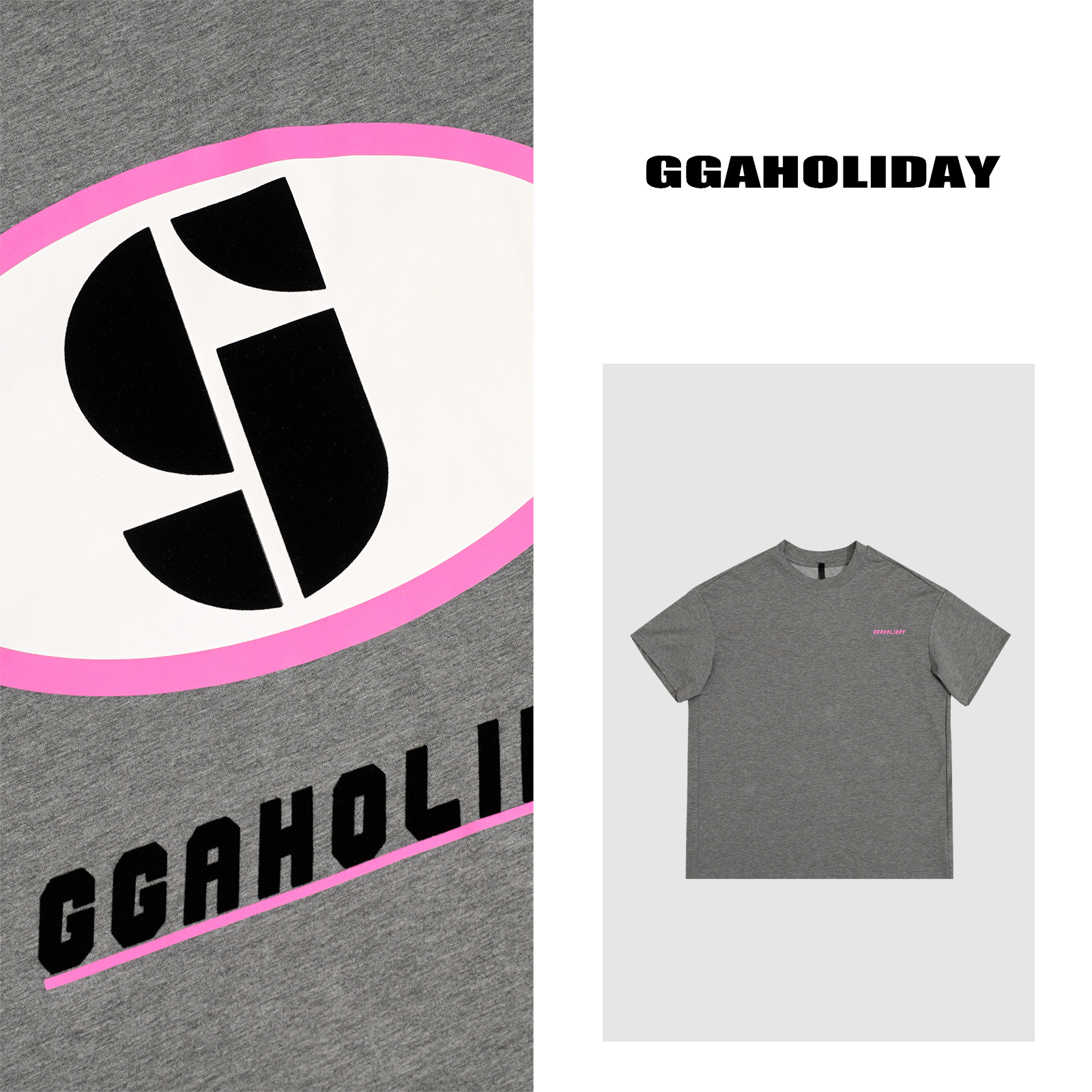 25N夏季新款休闲美式宽松运动时尚印花舒适百搭显瘦T恤-152344