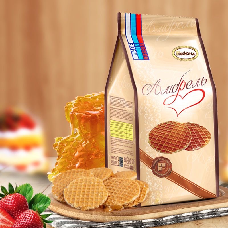 阿孔特炼乳饼干（蜂蜜拉丝饼）