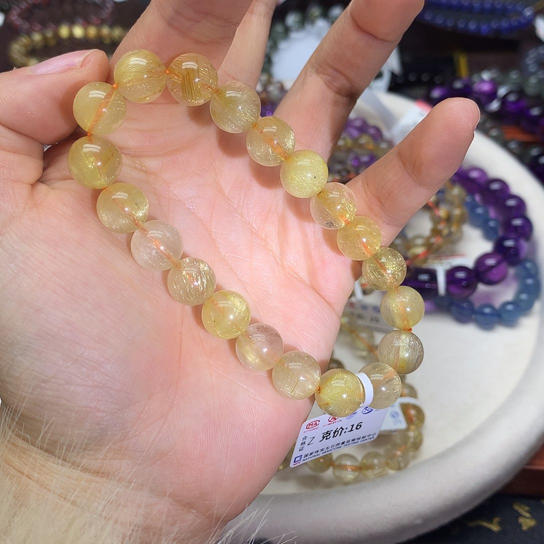 水晶手绳未镶嵌手链