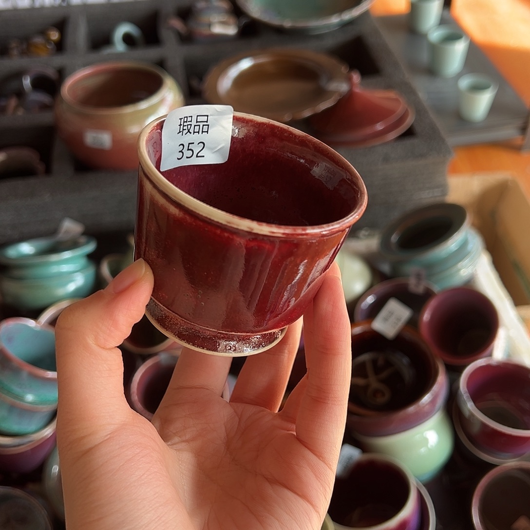 陶摆件窑口自销原矿钧瓷