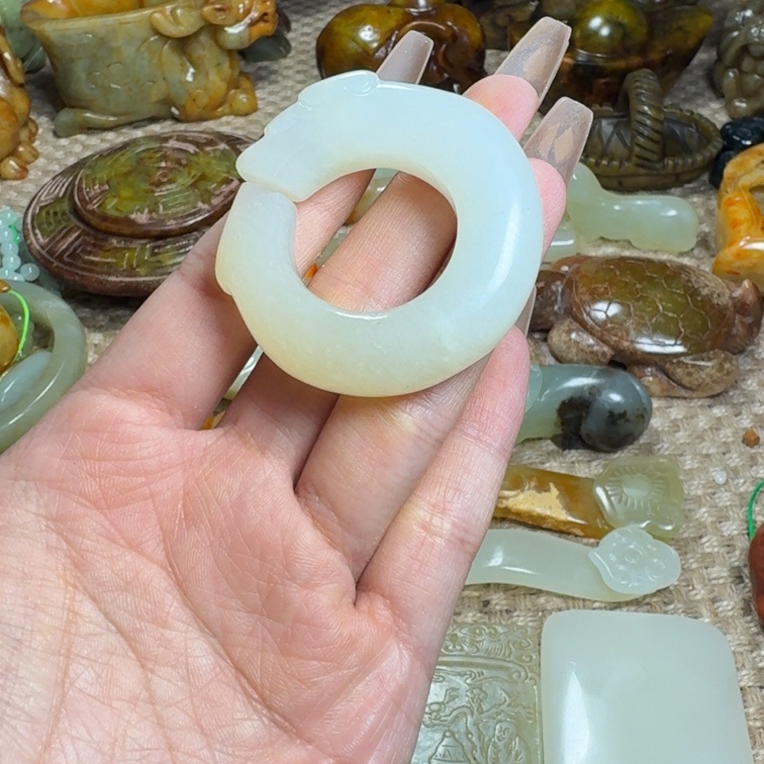 吊坠白玉菩提挂件