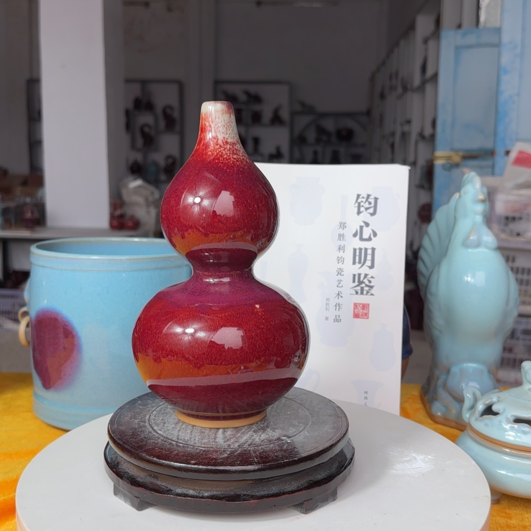 三***天陶摆件郑家钧瓷摆件