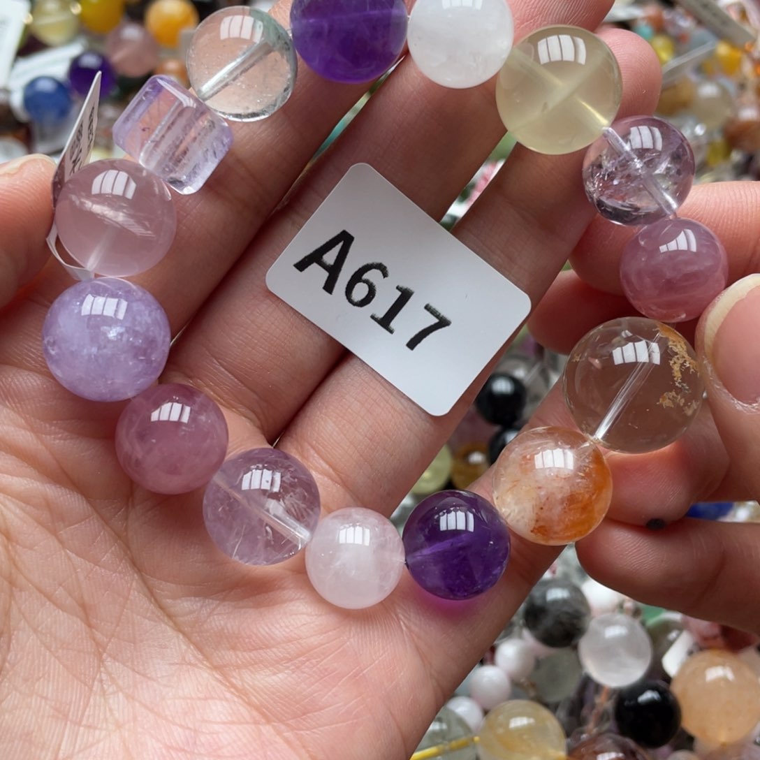 未镶嵌手链水晶手串