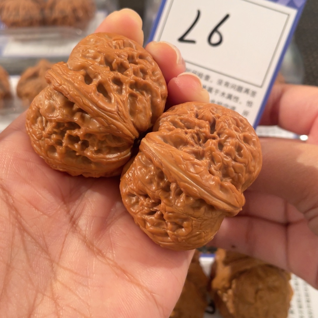 文玩核桃把件L6 元宝44