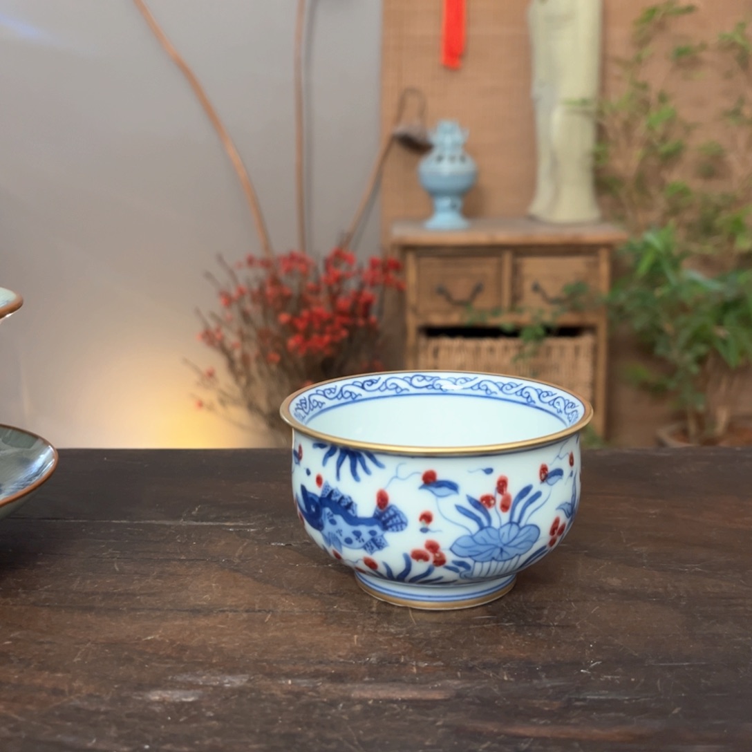 杯景德镇陶瓷柴烧手工