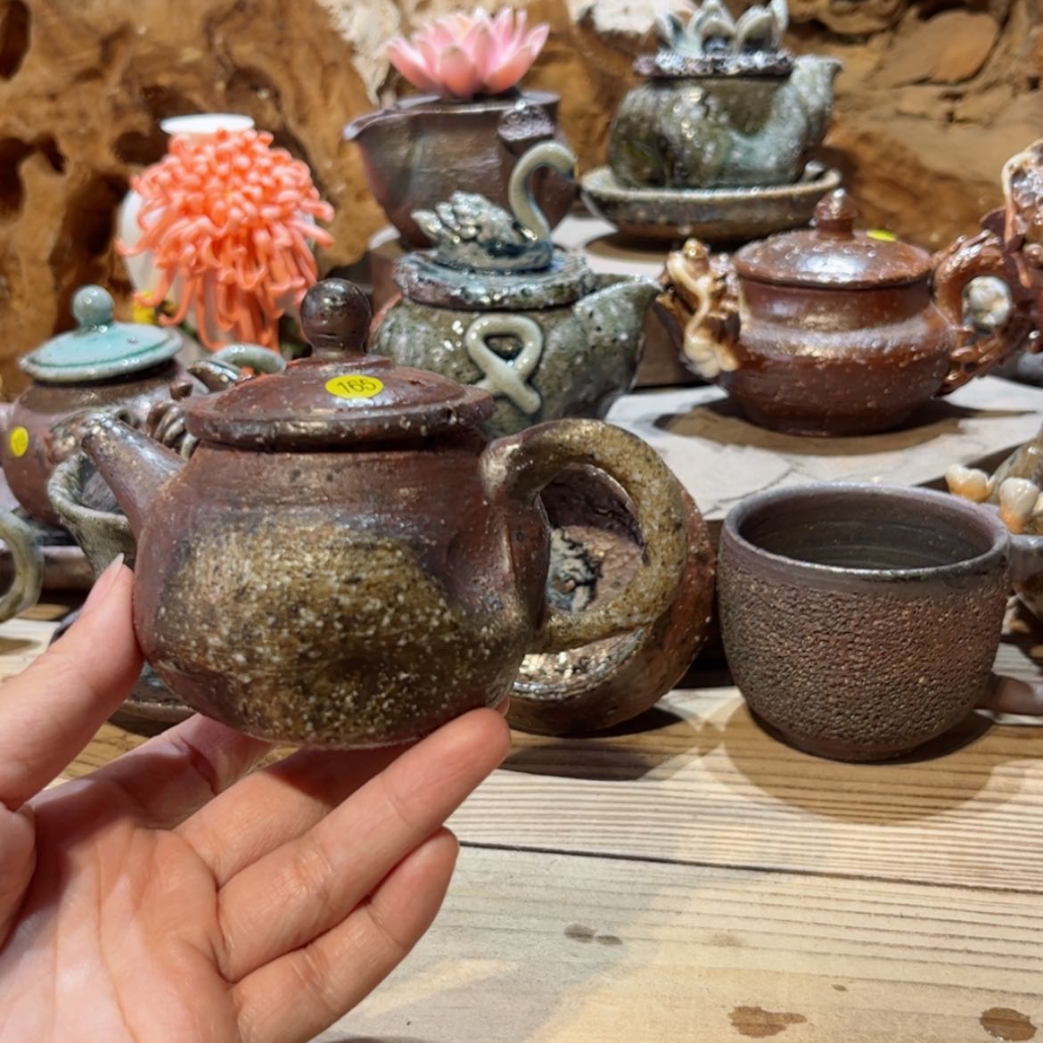 【闪购商品】柴烧茶具手工茶壶迷你165