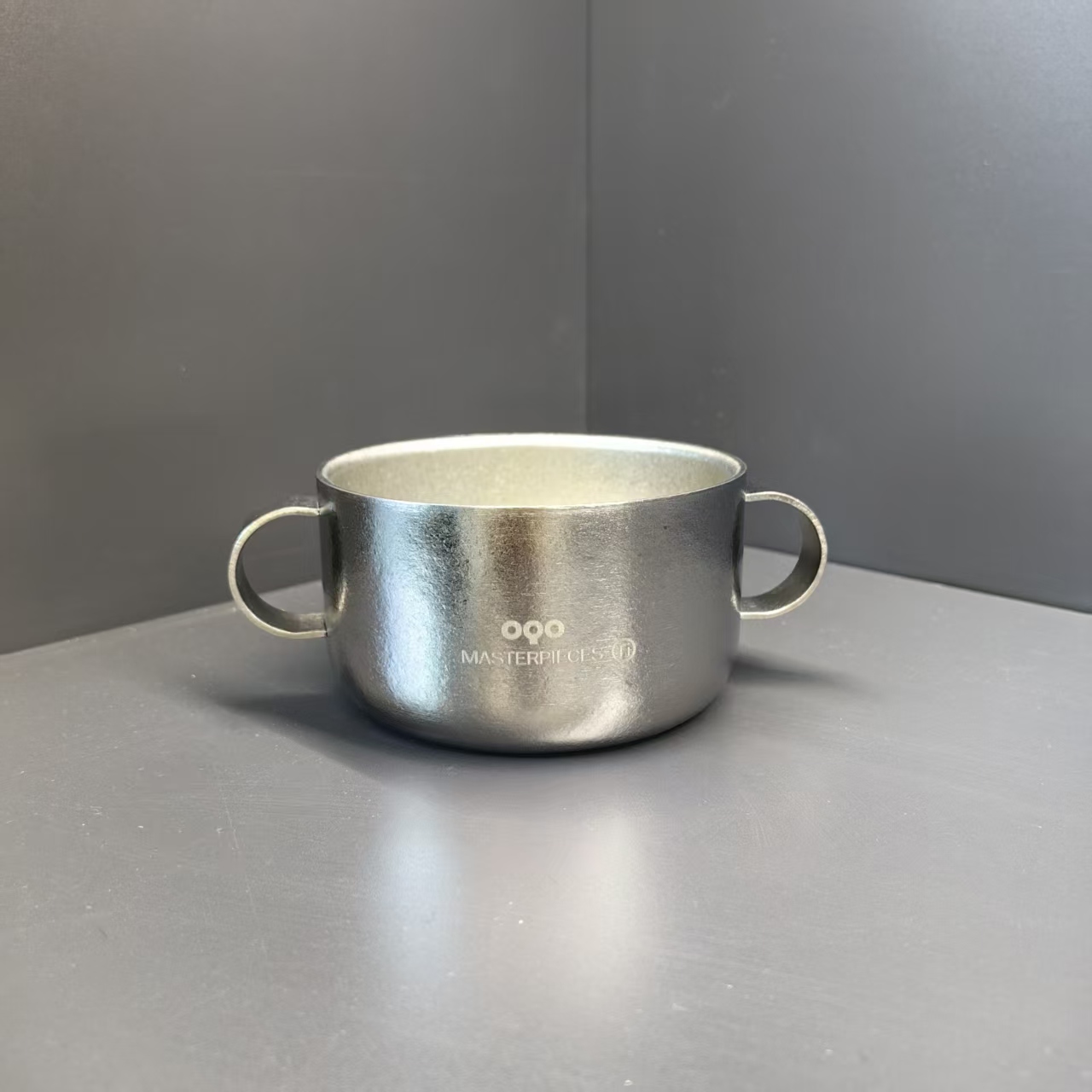 OQO/欧克欧纯钛双耳辅食碗