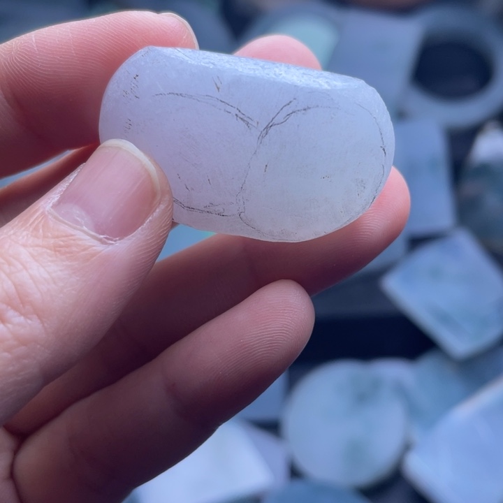 猫***叔定制翡翠未镶嵌翡翠