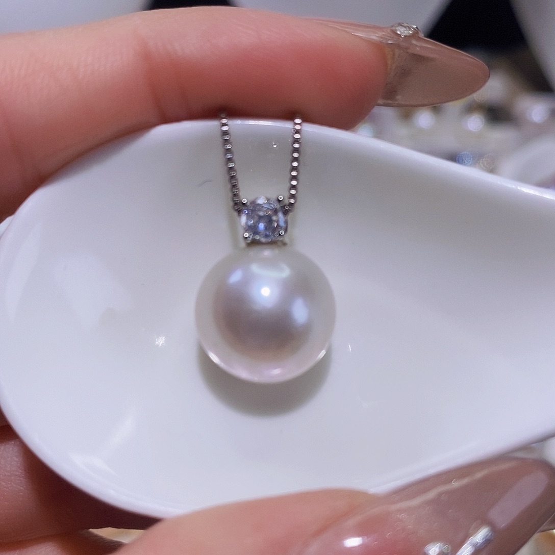 淡水珍珠颈饰合金