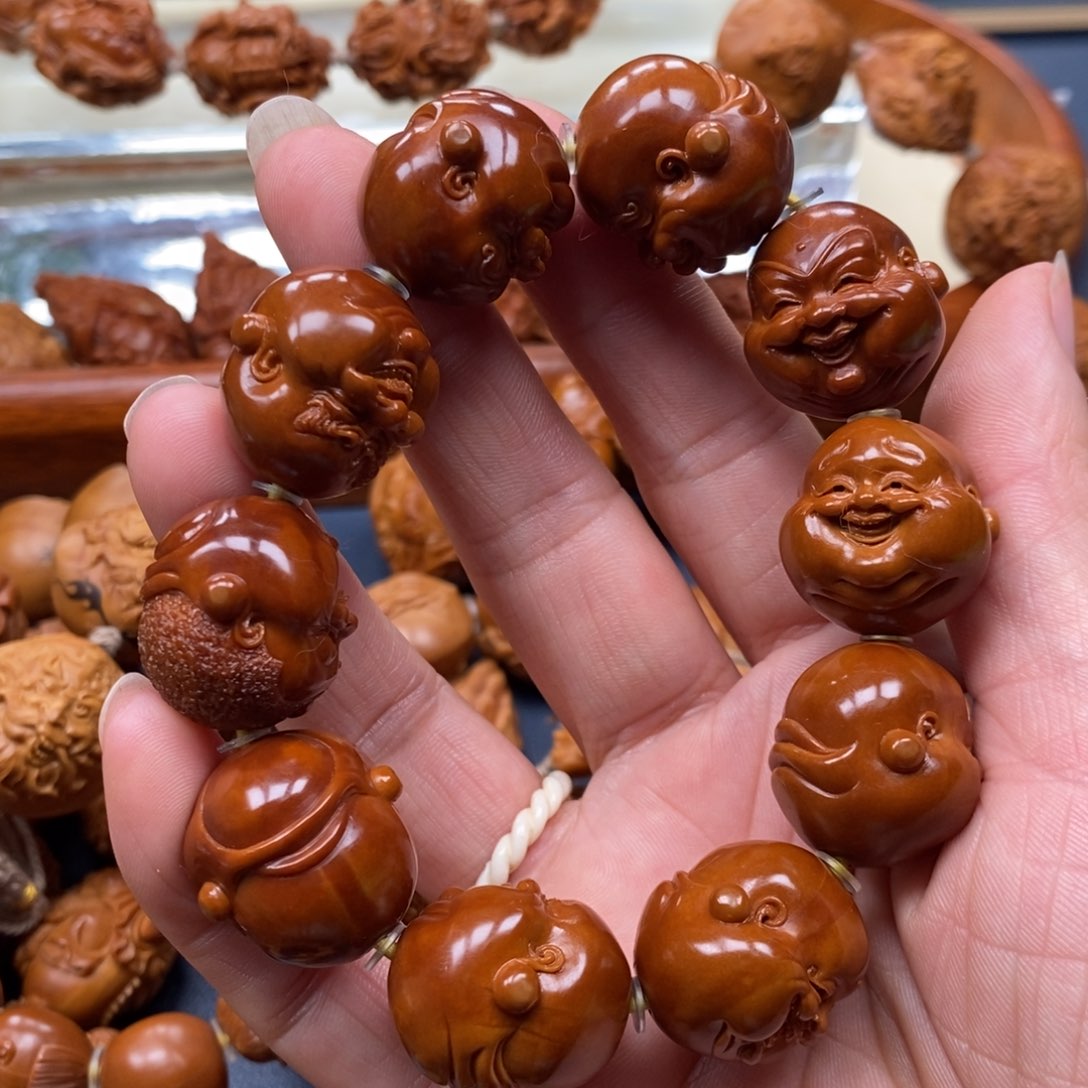 橄榄核手串/手链.胖子百态