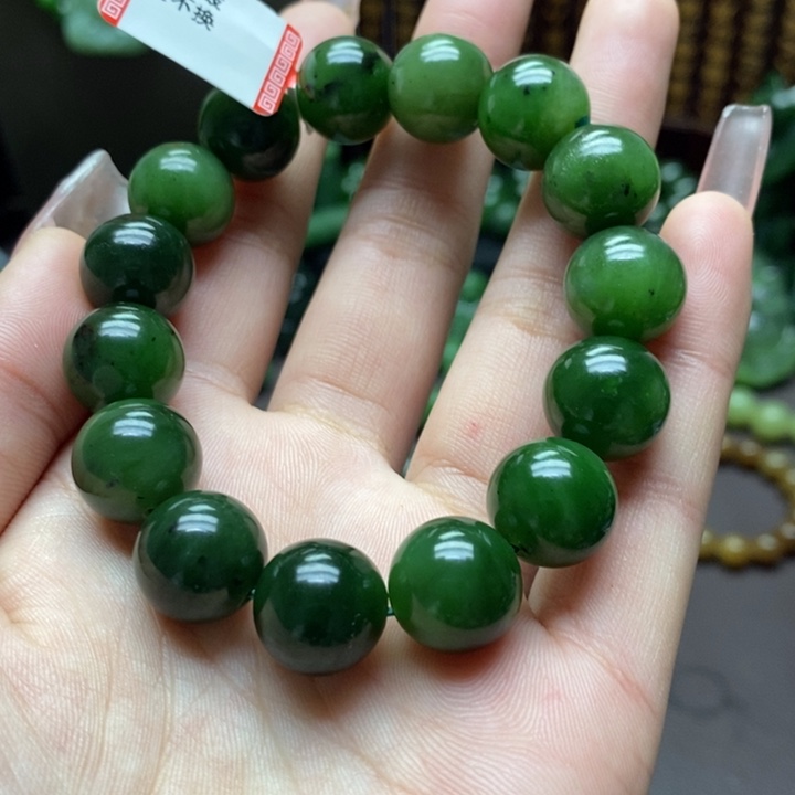 和田玉手串未镶嵌