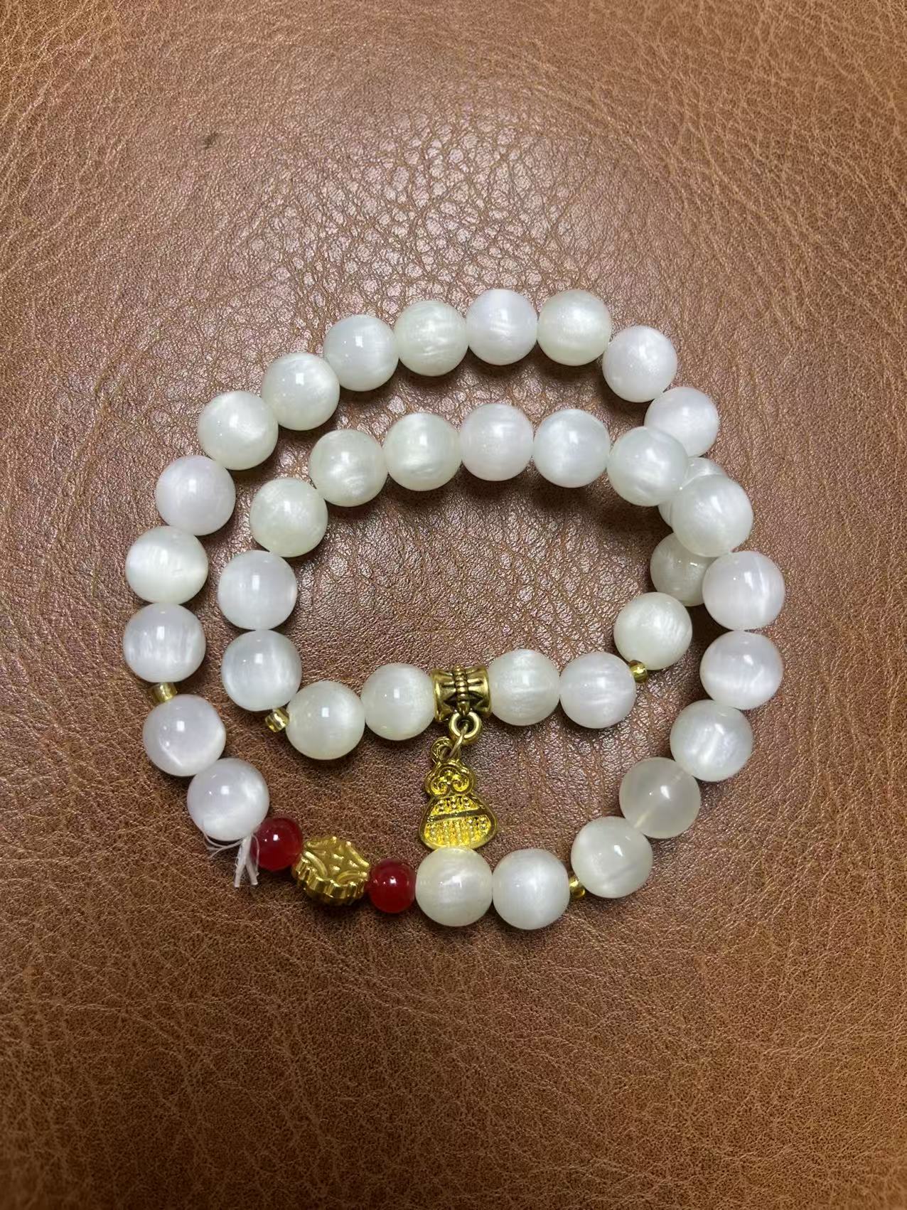 精品手串 SC346 七彩菩提双圈手串