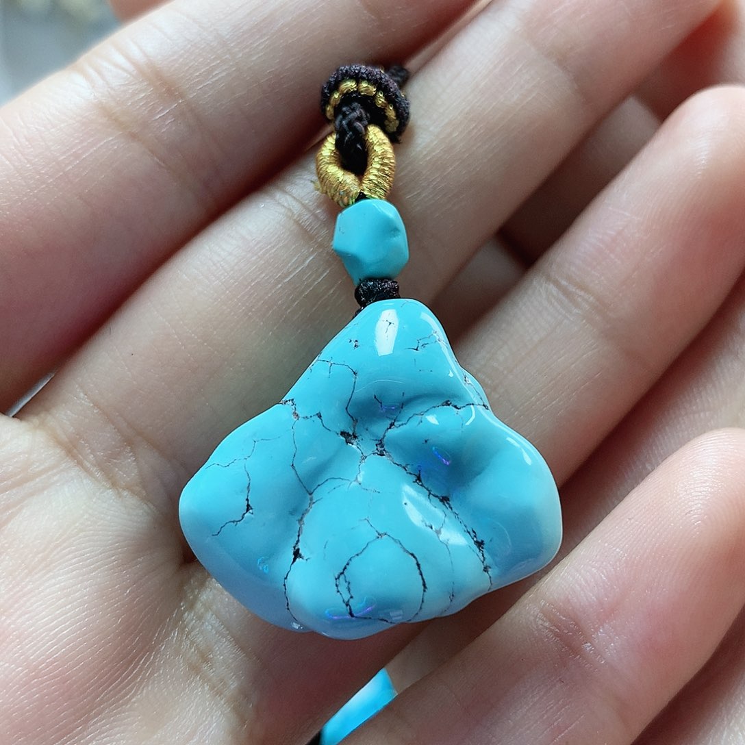 未镶嵌绿松石珠宝奇石