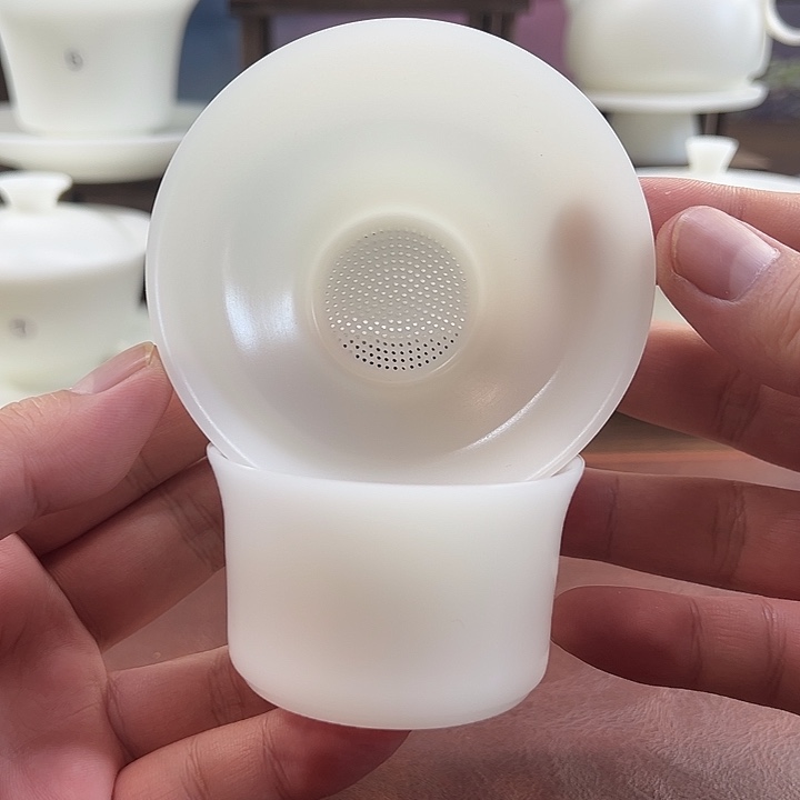 天花板泥料璞玉素烧全瓷一体过滤组