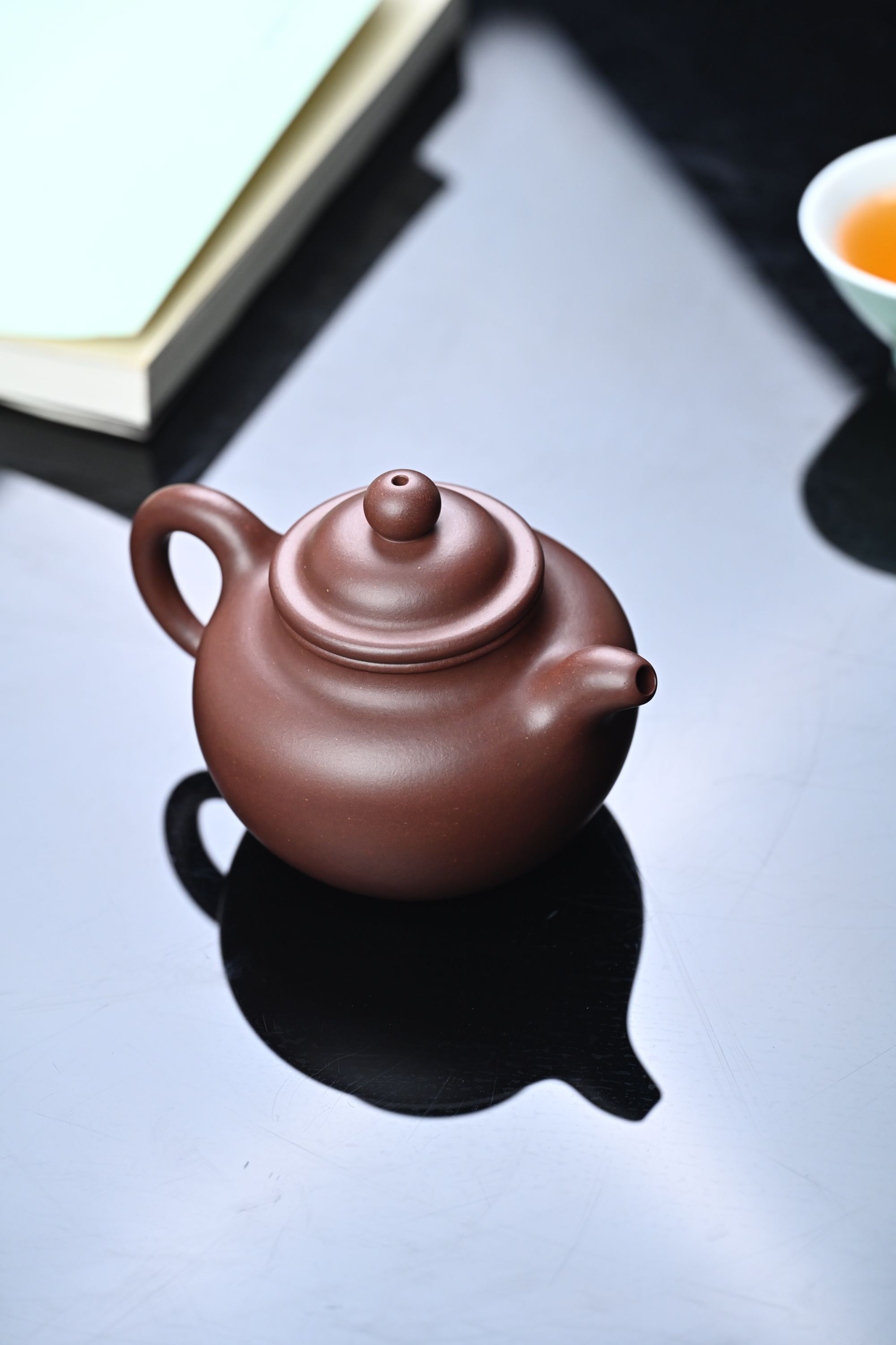 【大亨掇球】 全手工  四号井特练老紫泥 300cc·纯原矿 0添加