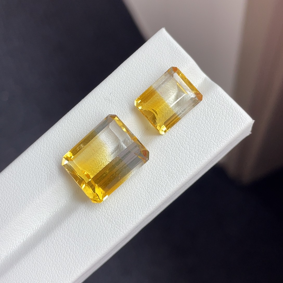 黄晶裸石未镶嵌20.965ct黄水晶