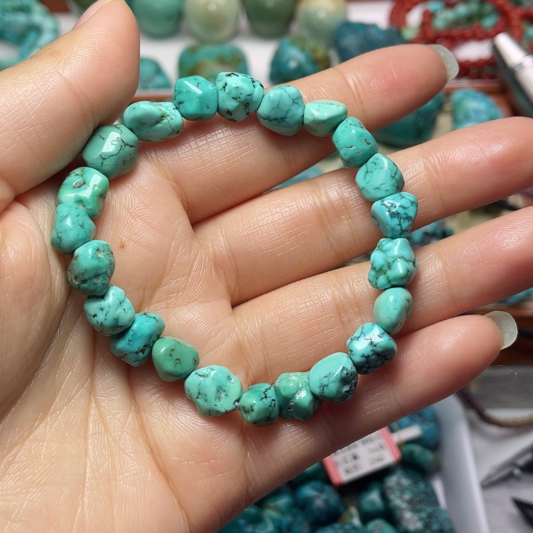 绿松石未镶嵌手链