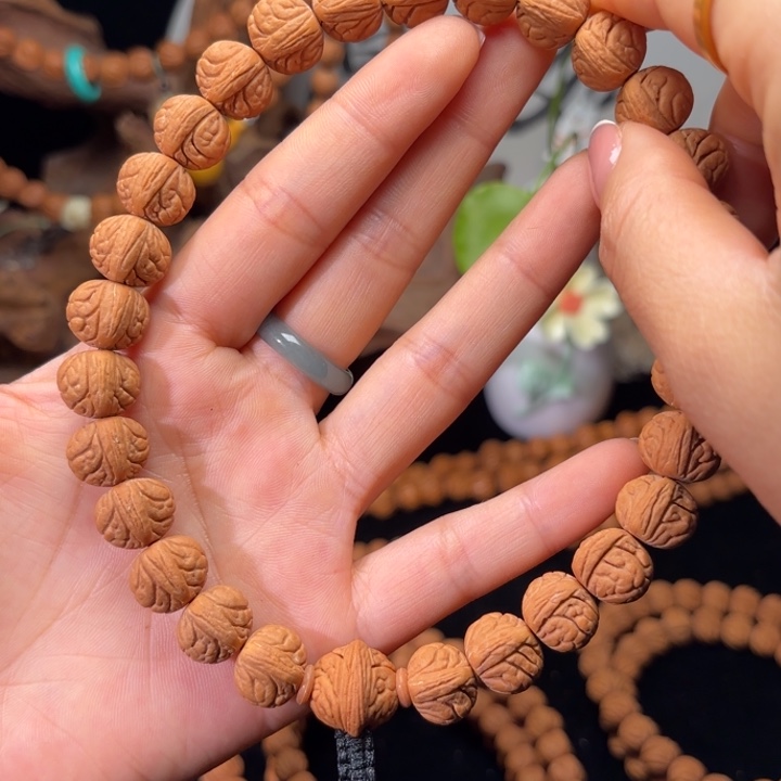 寻***鸡桃核吊坠13➕尺寸荔枝纹原皮原色款