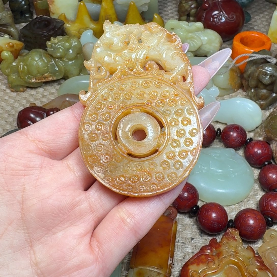 吊坠白玉菩提挂件