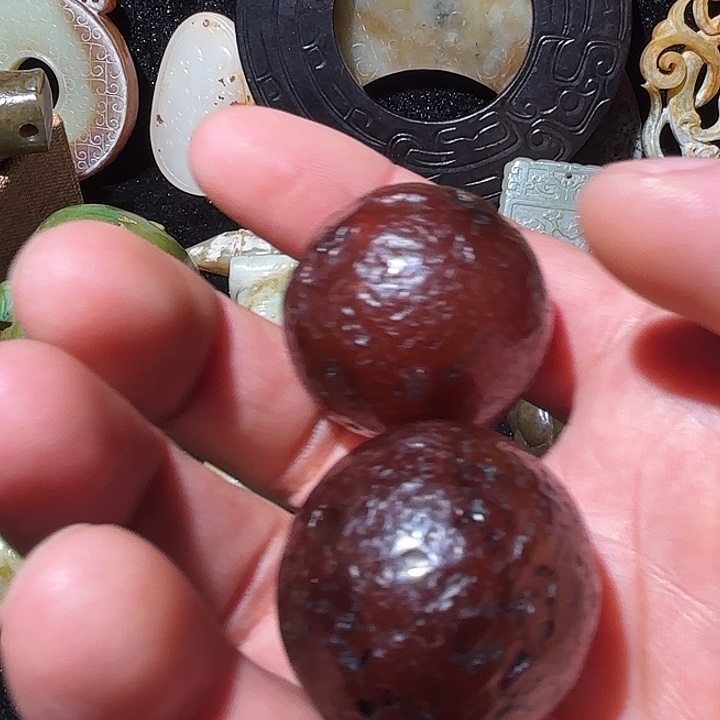 晴***里和田玉（糖玉）未镶嵌颈饰