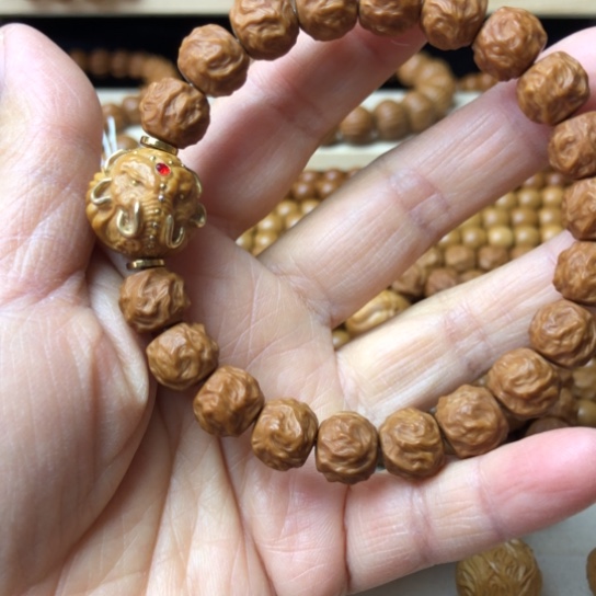 猴头核桃手串龙蛇单颗