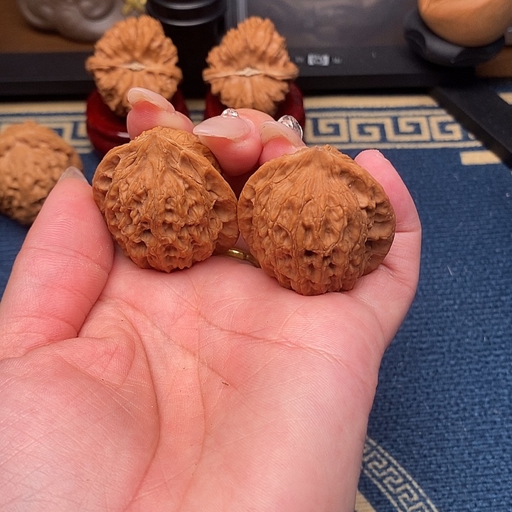 文玩核桃吊坠公子帽全37