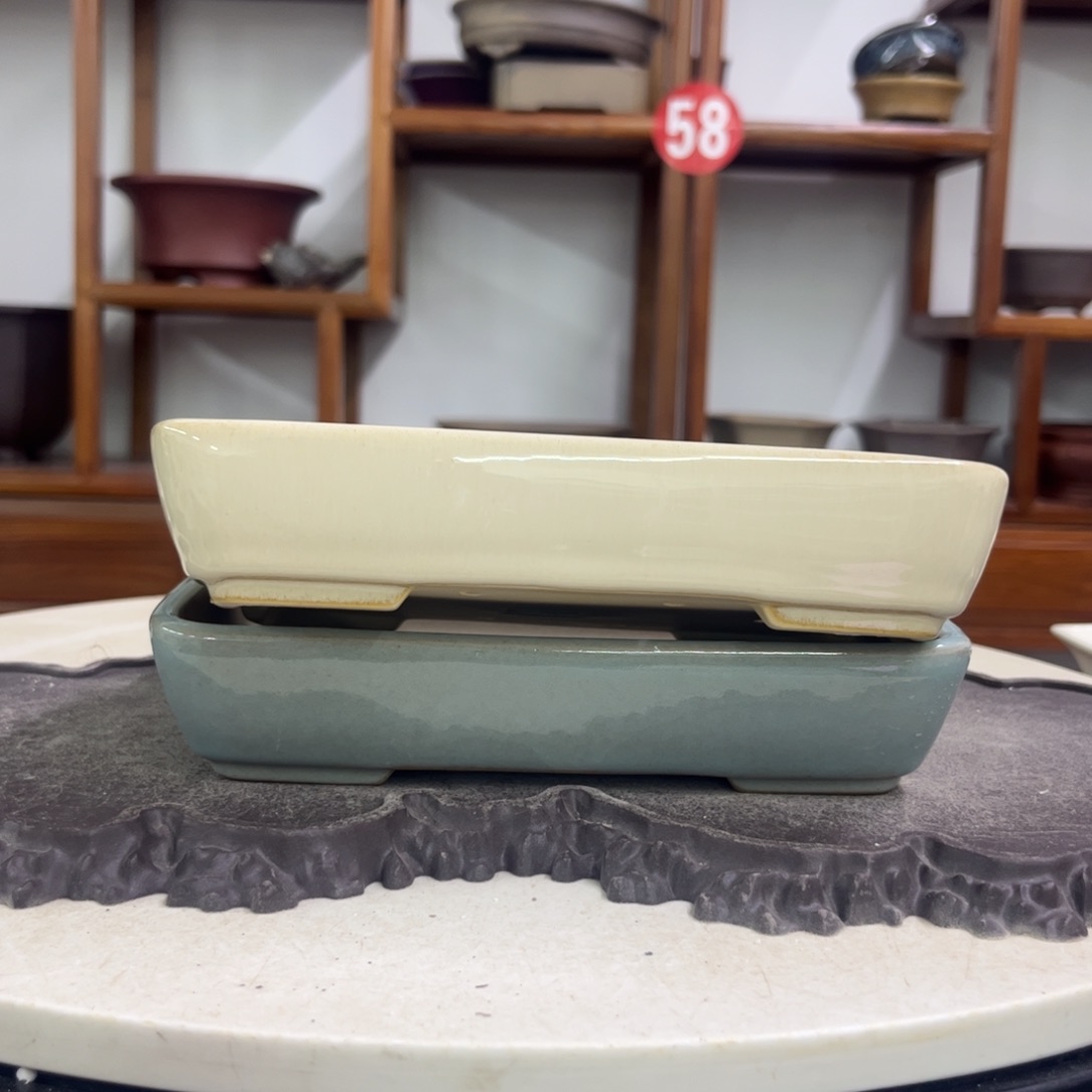 紫砂花盆瑕疵3.5-18-13-2。。。