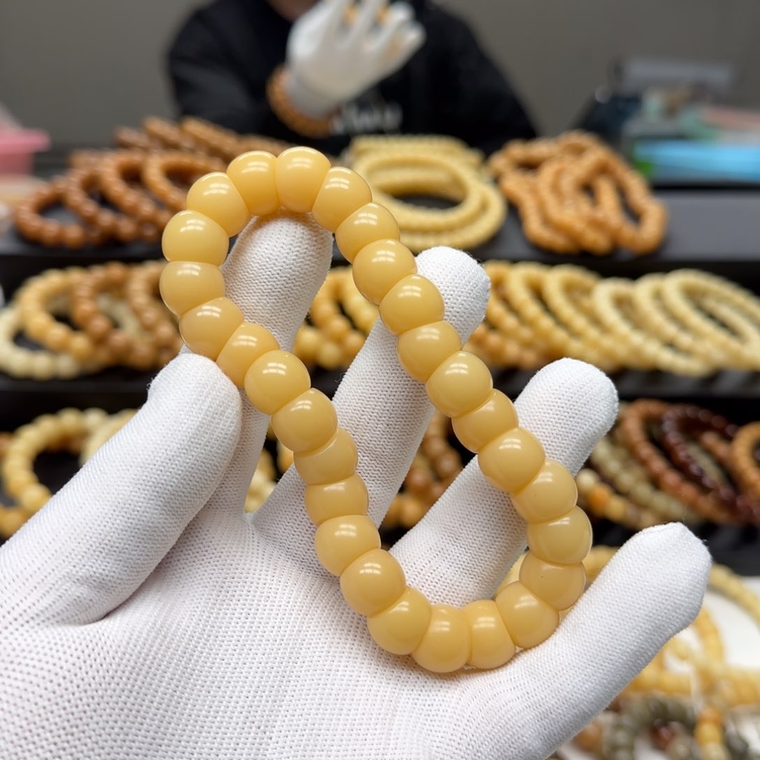 【闪购商品】菩提根/象牙果手串卡13 大肠 10年 鬼工