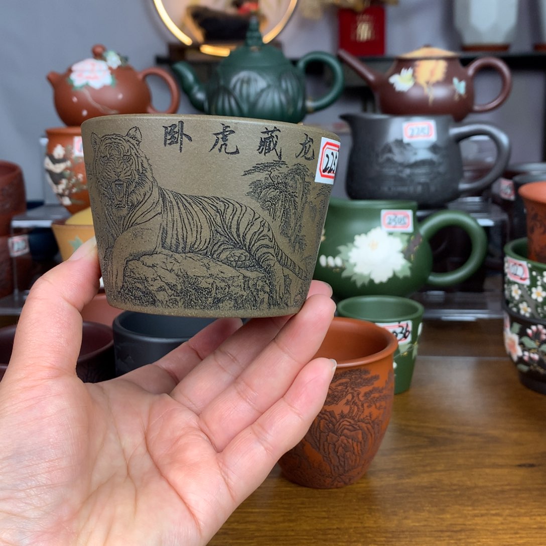 紫砂茶杯宜兴紫砂茶具