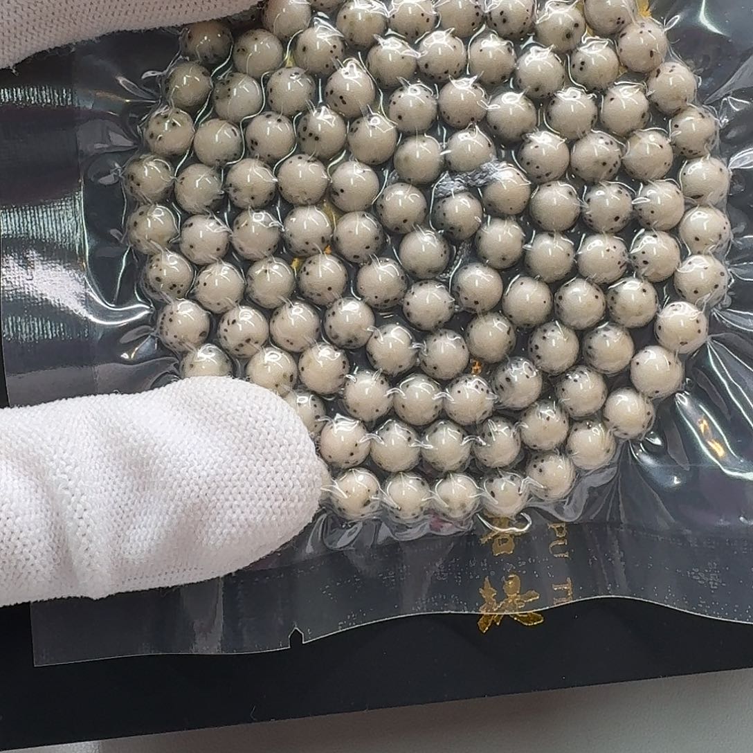 吊坠星月菩提115梵天冰白不背河豚7圆108