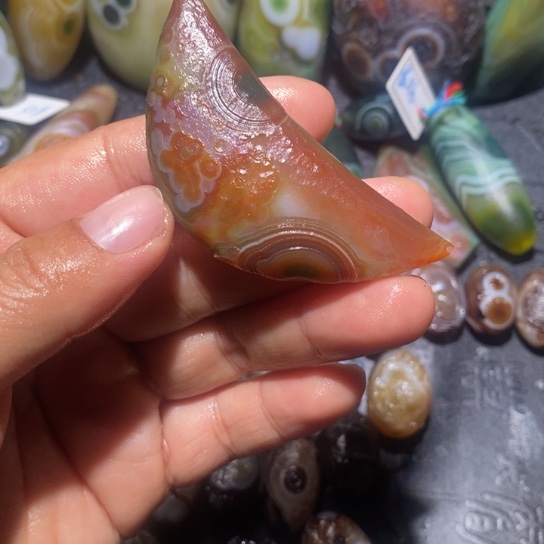 未镶嵌石英质玉珠宝半成品