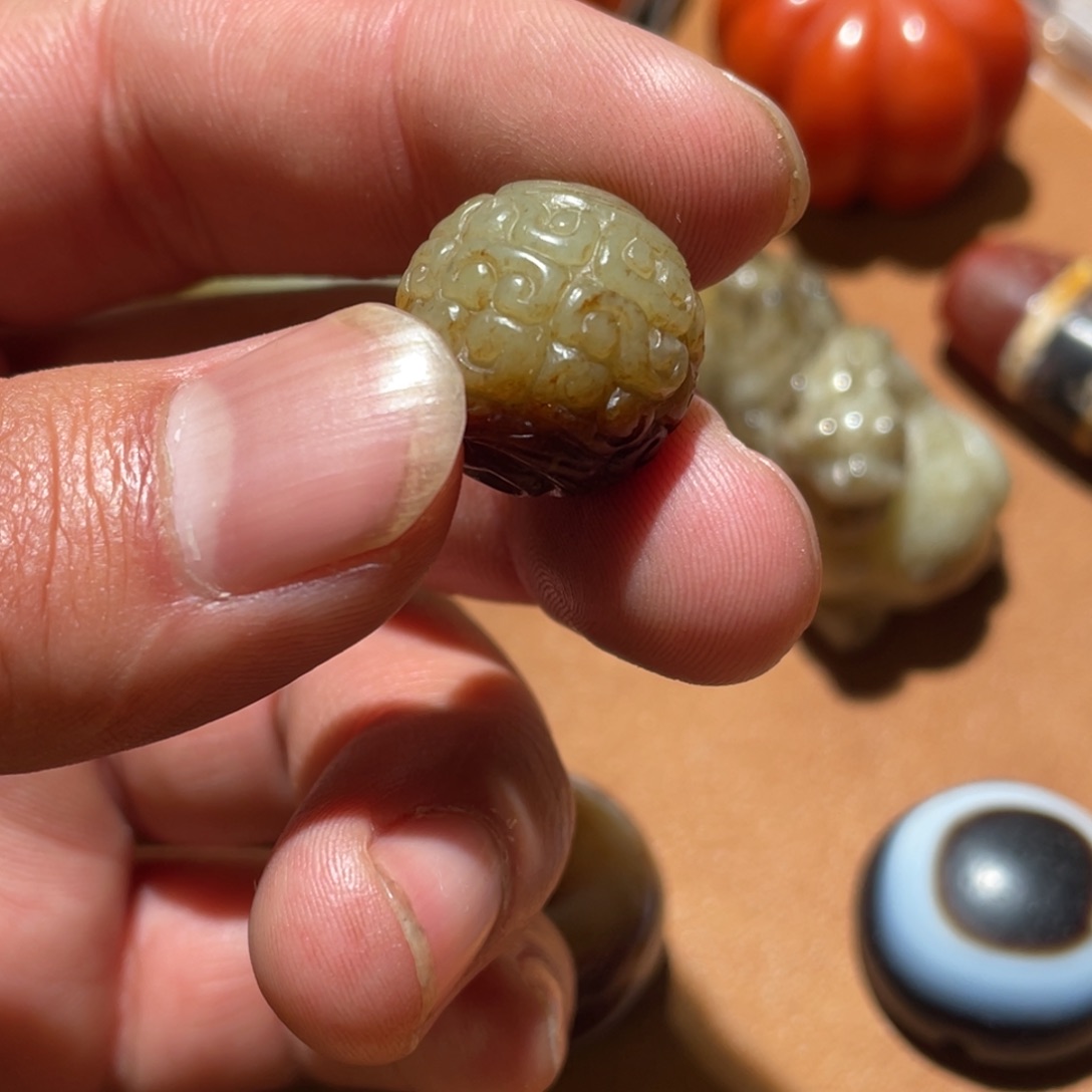 和田玉吊坠(不含链)未镶嵌