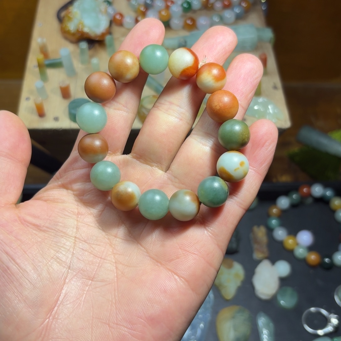 翡翠未镶嵌手串翡翠手串