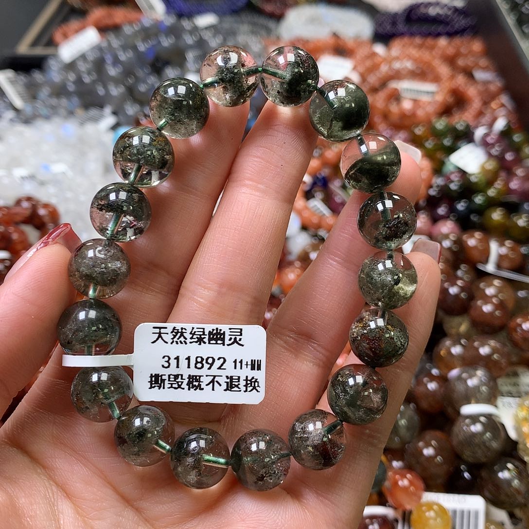 水晶手链未镶嵌，