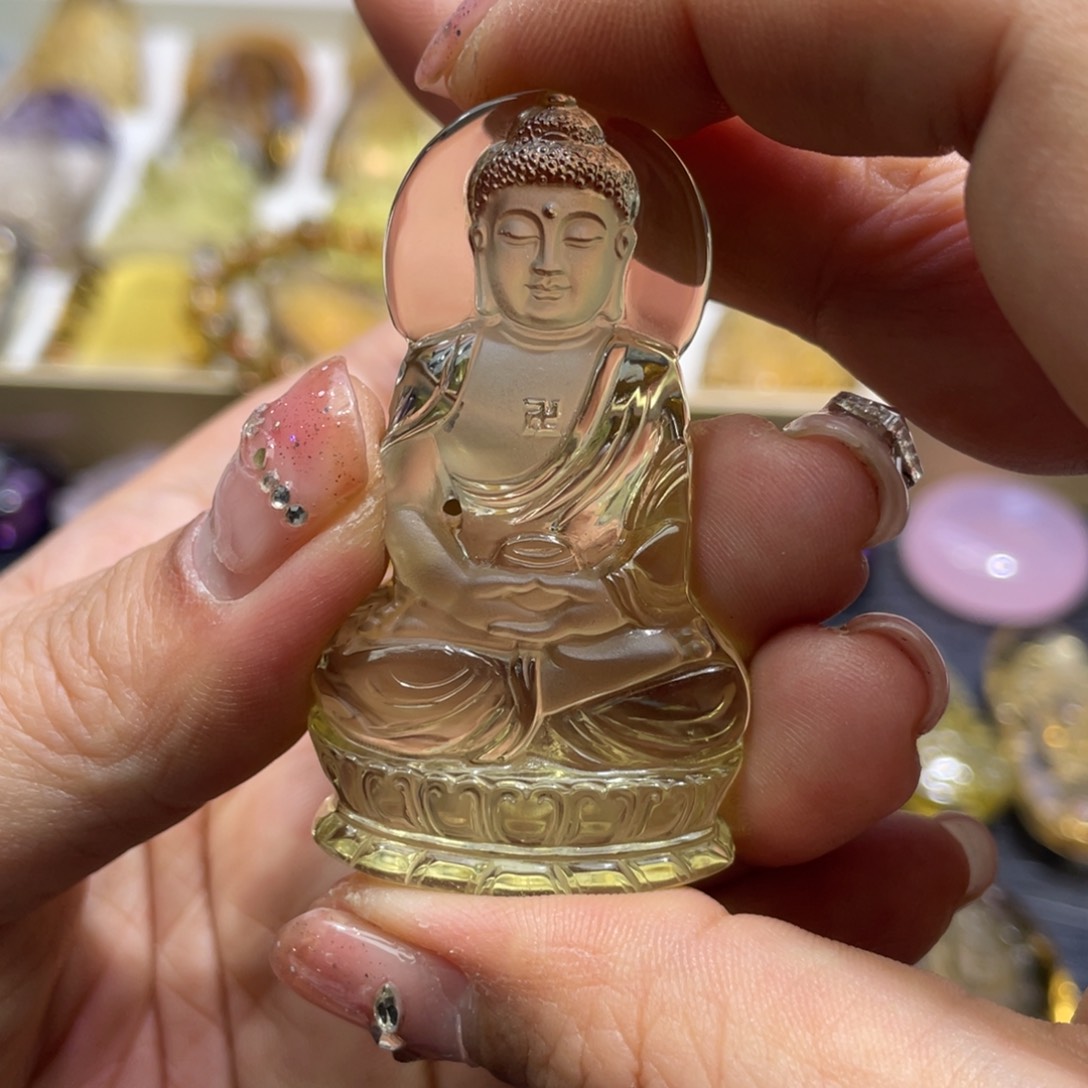 水晶颈饰未镶嵌定制