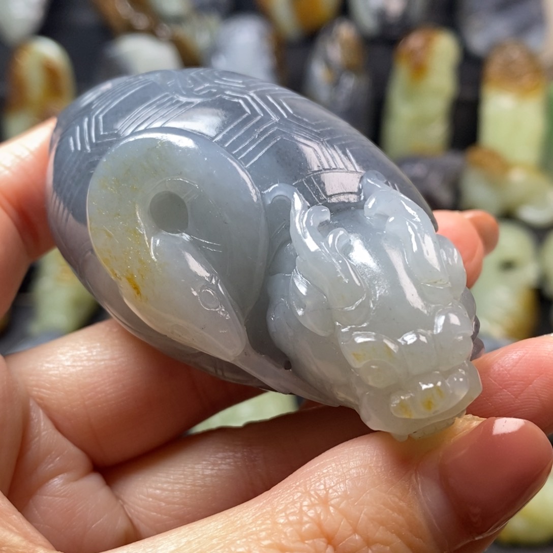 未镶嵌和田玉把件平**乐