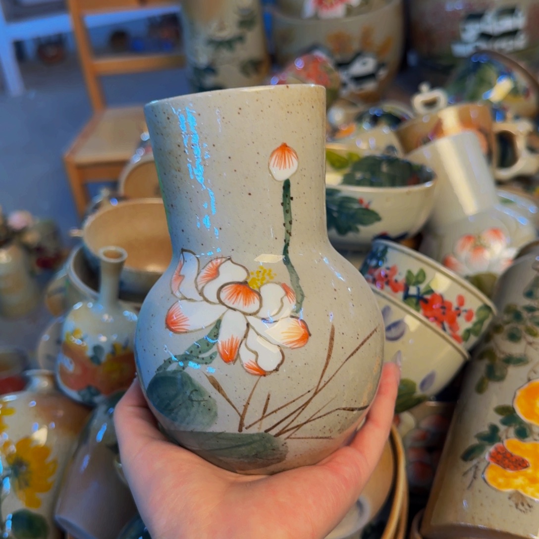 瓷片景德镇陶瓷手工手绘