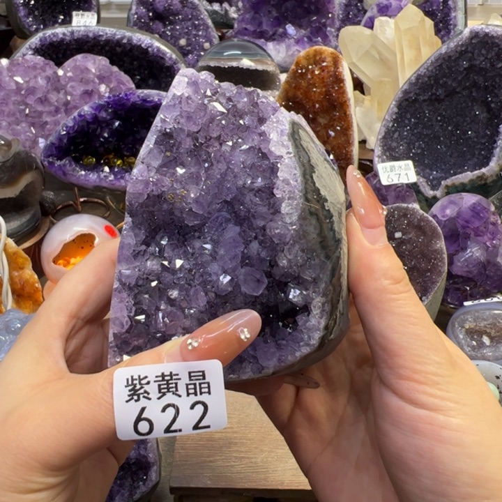 未镶嵌大型摆件（非配饰）紫晶622