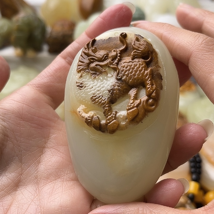 石材古青石不退换麒麟