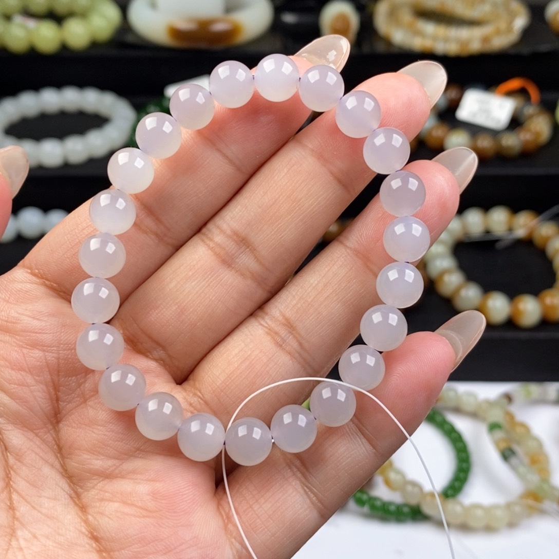 和田玉手串未镶嵌