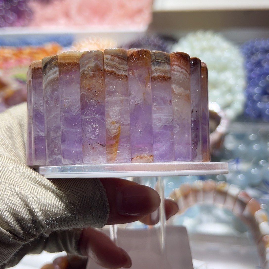 水晶手链未镶嵌天然