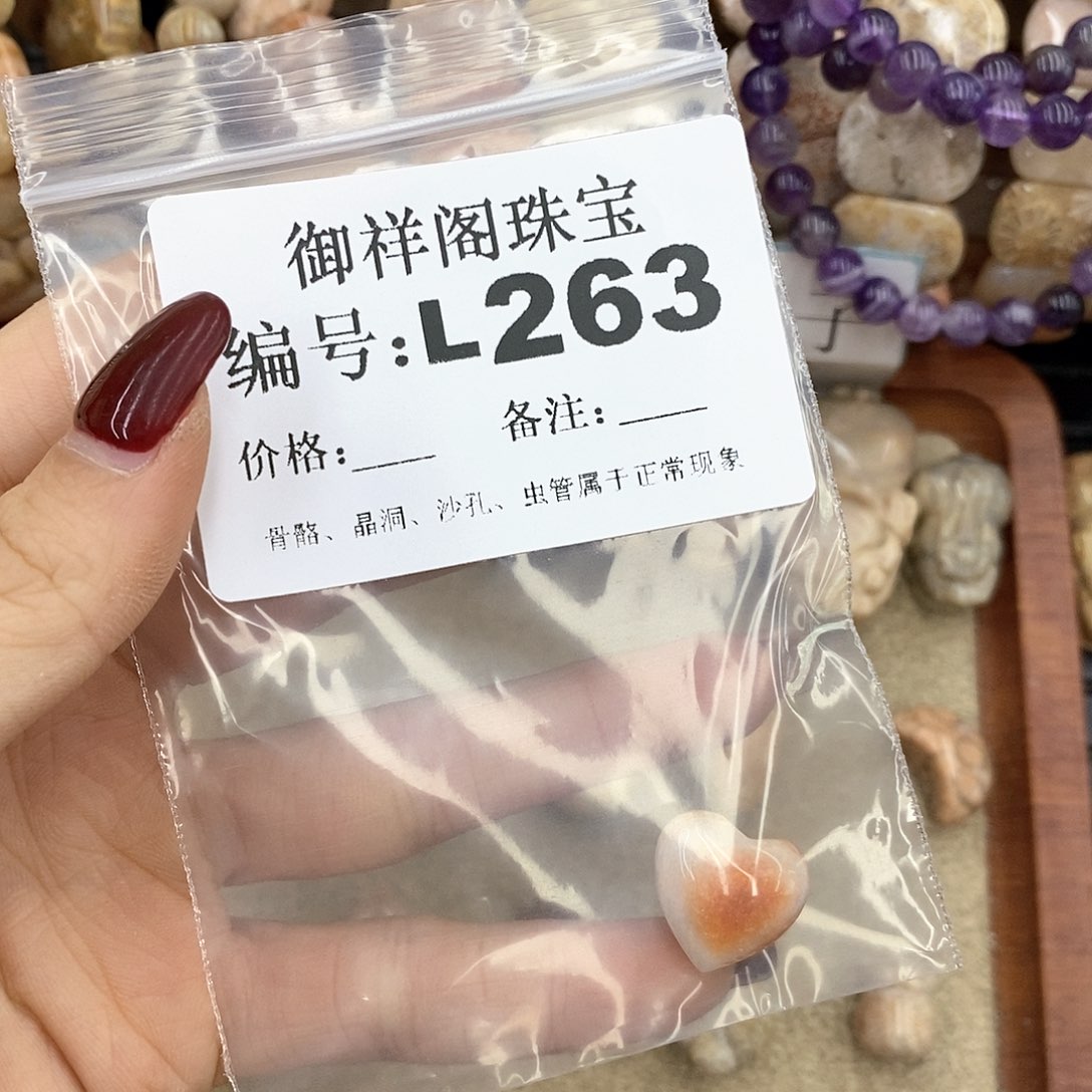 硅化珊瑚（珊瑚玉）L198未镶嵌一**儿