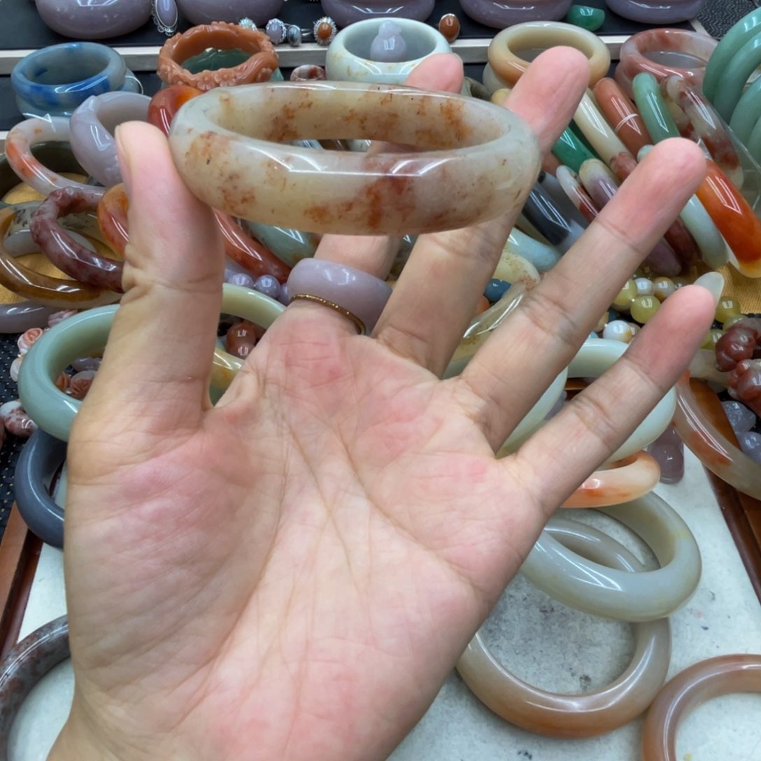 石英质玉圈口53未镶嵌