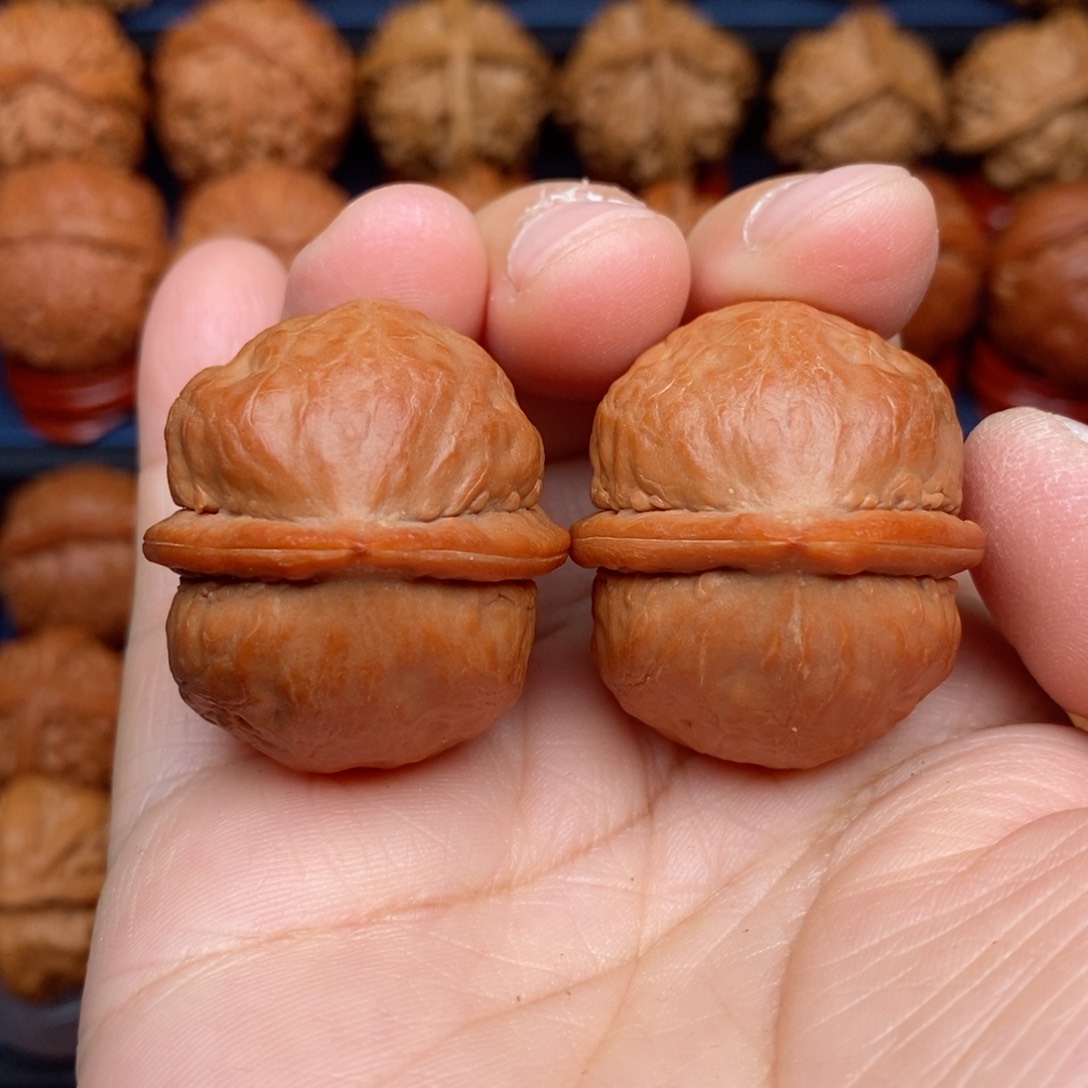 把件文玩核桃手捻精品龙胆