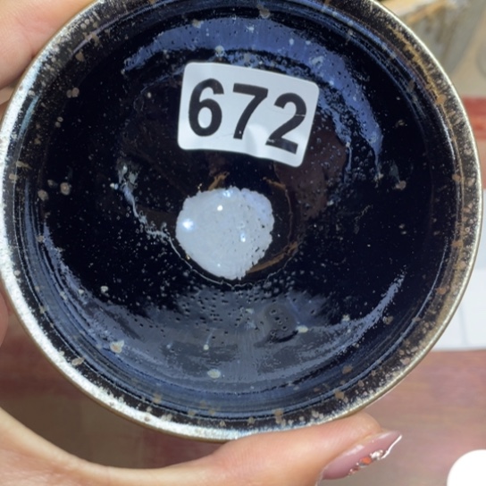 茶盏沐雨茶器柴烧主人杯