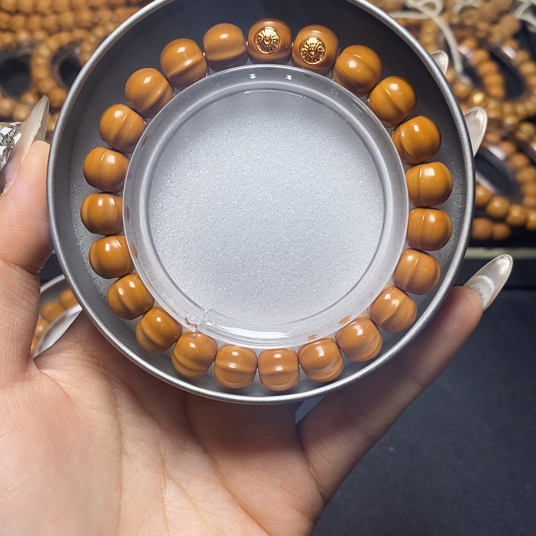 猴头核桃手串双标四花鲨鱼鳍尺寸11左右全品341号